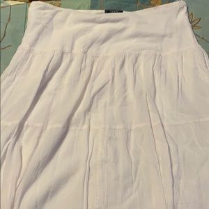 White summer skirt